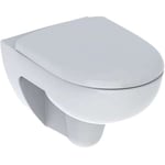 kit de wc suspendu a fond creux GEBERIT renova avec abattant wc: t=54cm, abaissement ralenti, fixation, Ref.500.699.01.1