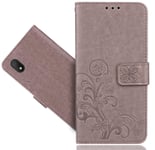 WenTian Alcatel 1B (2020) Case, CaseExpert® Bling Diamond Flowers Leather Kickstand Flip Wallet Bag Case Cover For Alcatel 1B (2020)