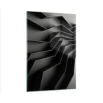 Impression sur Verre 80x120cm Tableaux Image Photo 3D Labyrinthe Moderne