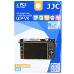 JJC LCP-V3 LCD Guard Film Camera Screen Display Protector for NIKON 1 V3