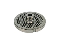 Tredoni Meat Grinder/Mincer 8.2cm Hub-Plate Replacement Part, Professional Hard-Wearing Stainless Steel Disc/Plate (No.22 - Holes Ø 3.5 mm)