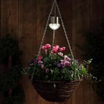 Noma Solar Hanging Basket Lights, Set of 2