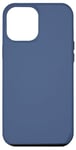 Coque pour iPhone 12 Pro Max Couleur bleu cadet simple