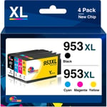 953XL Cartouches d'encre Compatible pour Cartouche HP 953 XL HP 953XL pour HP Officejet Pro 7740 7720 7730 8210 8218 8710 8715 8720 8725 8730 8740