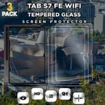 3-Pack Samsung Galaxy Tab S7 FE (WiFi) - Härdat Glas 9H - Super Kvalitet Skärmskydd