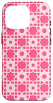 Coque pour iPhone 16 Pro Pink Star Girly Female Youthful Fashion Pop Art Pattern