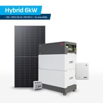 Set Hybrid 6kW + SMA Inverter - STP6.0-3SE-40 + BYD HVS 5.1 Energy Storage + 12x Jinko 450Wp