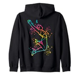 Long Jumper Colorsplash Long Jumping Kids Long Jump Zip Hoodie