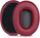 Coussinets de rechange pour casque Skullcandy Crusher Hesh 3 3.0 Hesh3 Venue ANC sans fil en mousse à mémoire de forme, cache-oreilles en cuir protéiné, rouge, Crusher-3-Earpads-R.[G449]