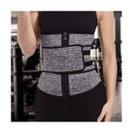 Waist Trainer med Kardborreband - Grå