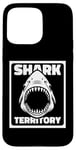 Coque pour iPhone 15 Pro Max Shark Territory Whale Hammerhead White Lover Shark