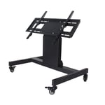 TV mount,Table Top TV Stand TV Rack Mobile Floor Stand Advertising Screen Conference Cart With Wheels Universal(Size:B)