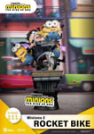 Minions 2 Rocket Bike D-Stage PVC Figurine Statue Beast Kingdom