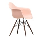 Vitra - Eames Plastic Armchair DAW - 41 Pale Rose - Dark Maple - Matstolar - Charles & Ray Eames - Rosa - Metall/Trä/Plast