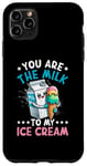 iPhone 11 Pro Max Funny Italian Food Milk Gelato Ice Cream Case