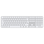 Apple Magic Keyboard med Touch ID och numerisk del till Mac-modeller med Apple-chip (USB‑C) – svenskt – vita tangenter