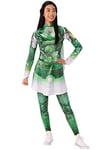 Rubie's 702058L Marvel the Eternals Movie Deluxe Sersi Costume, Women, green, 14-16