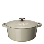 Sabor - Støpejernsgryte 6,7L warm grey