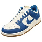 Nike Femme Dunk Low Sneaker, Voile Blue Jay Sail Blue Jay, 38 EU