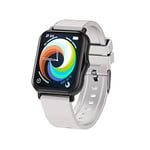 VPPV P8 Smart Watch Fitness Tracker 1.69’ Screen Watch with Heart Rate Sleep Monitor,5 motion recording modes,Smartwatch sports for Android 5.0,IOS 9.0 and support BluetoothBT4.0(Grey,P8/VP195)