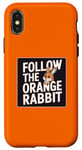 iPhone X/XS Follow the Orange Rabbit - Bitcoin Cryptocurrency Crypto Case