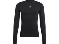 Adidas Techfit Aeroready Long Sleeve Tee Black Hp0626 L