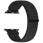 SOiiKE Bracelet Nylon Compatible avec Bracelet Apple Watch 38mm 40mm 41mm 42mm 44mm 45mm 46mm 49mm Homme Femme, Bracelet Réglable de Sport pour iWatch Series 10 9 8 7 6 5 4 3 2 1 SE Ultra 2/1