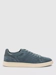 Rodd & Gunn Sussex Street Leather Trainers, Denim Blue