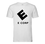 T-Shirt Homme Col Rond E Corp. Evil Geek Robot Serie Tv