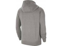 Nike Barntröja Nike Park 20 Fleece Hoodie Med Hel Dragkedja Ljusgrå Cw6891 063 Xs