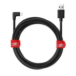 Juicebitz® 20awg Usb To Micro B 90° Angled Fast Charger Cable For Android Phone