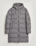 RAINS Alta Long Puffer Parka Grey