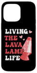 Coque pour iPhone 14 Pro Max Lampe à lave Life Collector années 70 hippie vintage