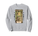 The Hanged Man Frog Tarot Style Graphic, Cool Novelty Frog Sweatshirt