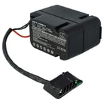 vhbw Batterie remplacement pour Worx 50022580, 50022713, 50026980, 50029621, WA3565 TYPE 2 pour tondeuse 2500mAh, 28V, Li-ion