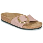 Birkenstock Tofflor Madrid Big Buckle LENB Old Rose Rosa dam