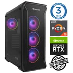 Intop Ryzen 5 5600X 32GB 1TB SSD M.2 NVME RTX4060Ti 8GB no-OS