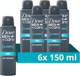 Dove Men+Care Classic Antiperspirant Deodorant Aerosol deodorant spray with ¼ &