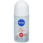 NIVEA Déodorant Anti-Transpirant Dry Comfort Roll-On 72h Rouleau 50 ml