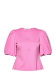 Blancagz Blouse Tops Blouses Short-sleeved Pink Gestuz