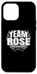 Coque pour iPhone 12 Pro Max Team Rose Membre de la famille fier Rose