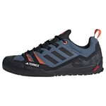 adidas Mixte Terrex Swift Solo 2 Shoes-Low, Gris Chiné Moyen, 49 1/3 EU