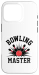 Coque pour iPhone 16 Pro Bowling Master Bowler