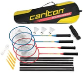 Sko Badminton Set Carlton Tournament 4 Rackets+3Shuttlecocks+Net+Bag