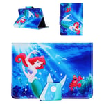 Favorite Kids Girls & Boys Tablet Case For Huawei MediaPad M3 Lite, M5, T3 T8 ~ 8 inch ~ Cover (Huawei MediaPad T3 8", Ariel Mermaid)