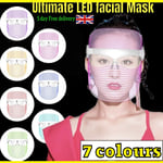 7-Color LED Facial Mask for Wireless Anti-Aging Therapy - Photon Technology (UK)