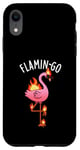 iPhone XR Flamin-go Funny Flamingo Pun Case