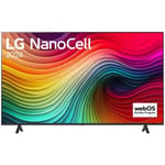 LG 65NANO81 - TV NANOCell 65" (164 cm) - 4K UHD 3840x2160 - α5 AI Processor 4K Gen7 - HDR10+ - TV connecté - 3xHDMI 2.0 - WiFi