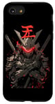 iPhone SE (2020) / 7 / 8 Robot Samurai Warrior Japanese Samurai Ninja Case