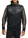 Nike NSW Repeat SPk Fz Hoody Iron Grey/Black/Sesame XXL